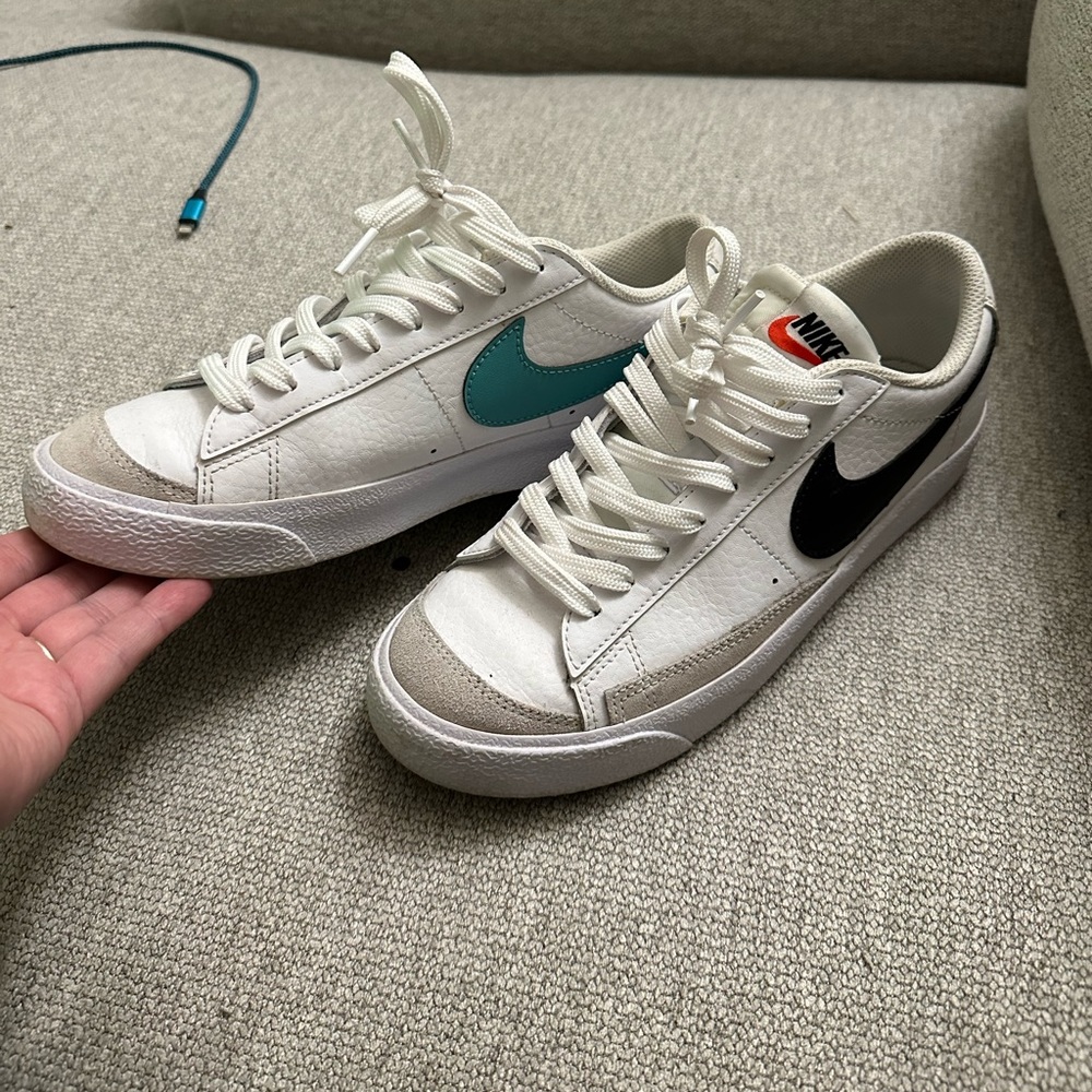 Nike blazers low only worn a few times. Size 6 in youth. Offers accepted :)